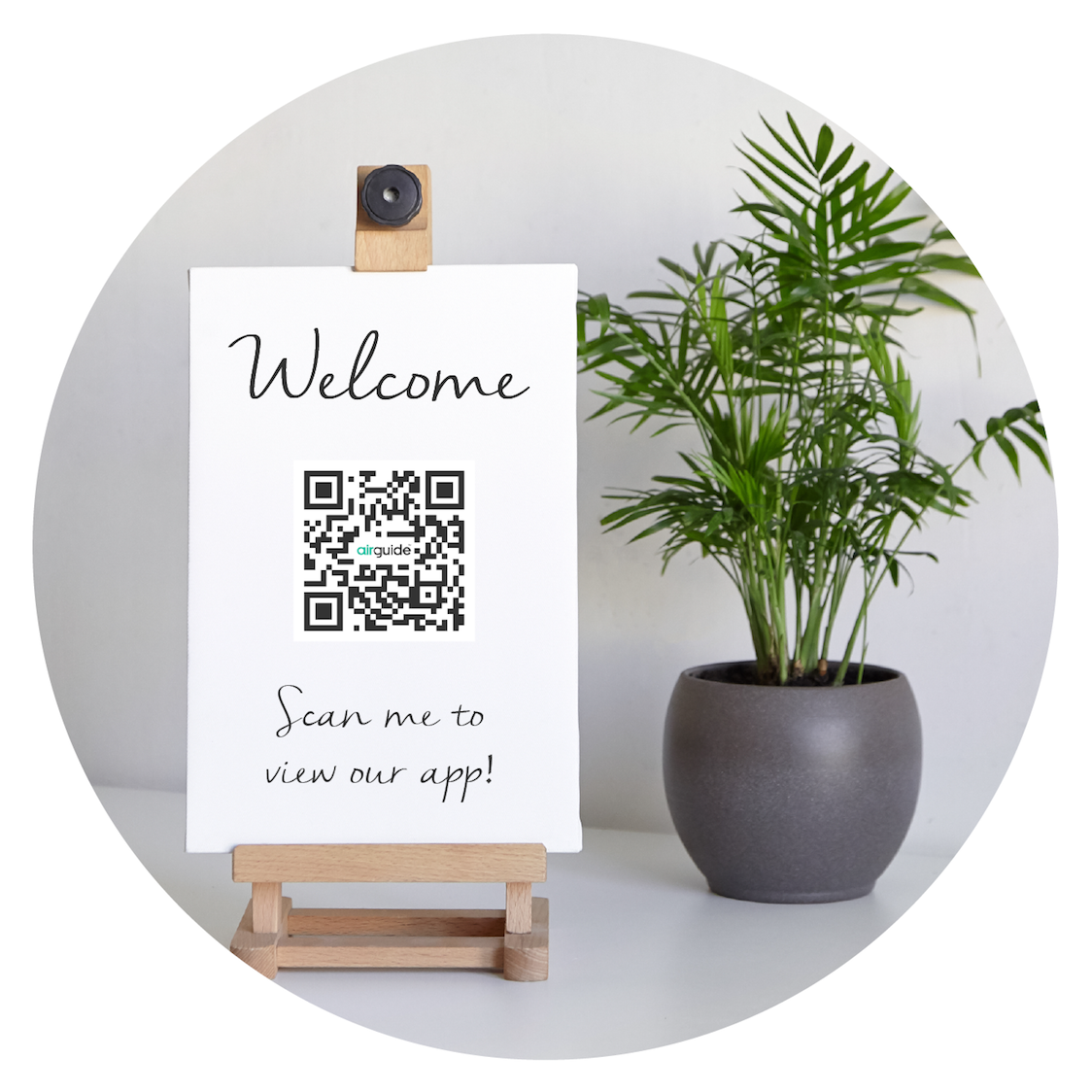 QR codes for quick access to your guide